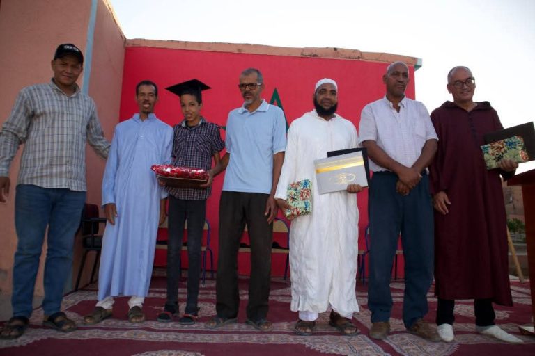 جمعية تنمية النقل المدرسي بتسركات تحتفي بالمتفوقين في حفل التميز بجماعة تنسيفت أكدز